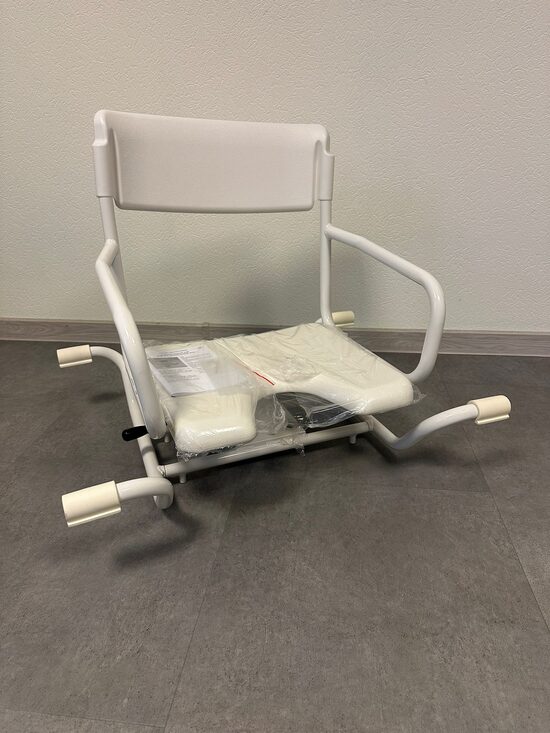 Rotējošs vannas krēsls MEYRA bez oriģinālā iepakojuma nelietots